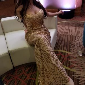 Beautiful sequin gown